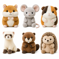 Boneka Hewan Empuk Custom Desain Sendiri Grosir, Super Lembut, Hadiah Ulang Tahun, Pereda Stres, Hadiah Promosi Anak