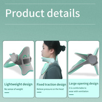 Bretelles de cou Support de cou réglable. Dispositif de traction cervicale ergonomique Correcteur de posture du cou