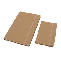Carnet de notes a5 en cuir à couverture rigide avec logo personnalisé avec 100 feuilles lignées