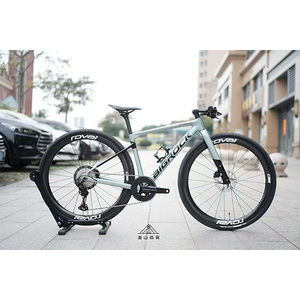 Cuadro de carbono ligero T800+T1000 para gravel con disco, cableado interno completo y dropout UDH. Cuadro de carbono para gravel T100. - Product Image 3