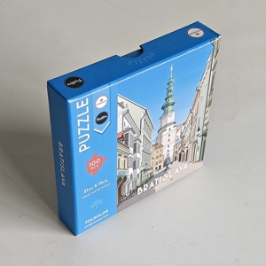Rompecabezas de 100 Piezas de Alta Calidad, Personalizado, a Todo Color, de Cartón, Educativo, con Diseño de Bratislava, Eslovaquia, para Adultos - Product Image 1