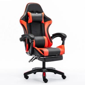 Fauteuil <span class=keywords><strong>Gamer</strong></span> Racing Personnalisé et Abordable en Cuir PU, Réglable en Hauteur, <span class=keywords><strong>avec</strong></span> <span class=keywords><strong>Repose</strong></span>-Pieds - Product Image 2