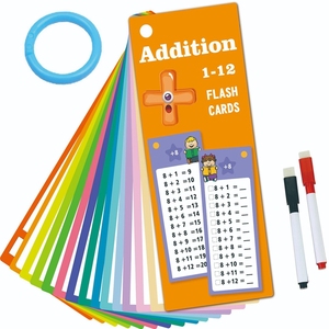 Set di schede Flash di sottrazione, moltiplicazione e divisione riutilizzabili giocattolo di apprendimento matematico di nuovo design - Product Image 1