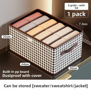 Caja de Almacenamiento Plegable para Pantalones, Suéteres y Jeans, de Gran Capacidad y Multicapa, para Dormitorio, Venta al Por Mayor - Product Image 5