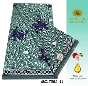 Nuevo Modelo Africano de Tela de Cera Grand Ankara de Alta Calidad con Estampado Satinado, 6 Yardas - Product Image 3