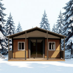 Maison modulaire en acier avec panneaux sandwich, portable, extensible, pliable, design de <span class=keywords><strong>kiosque</strong></span> pour utilisation hôtelière - Product Image 4