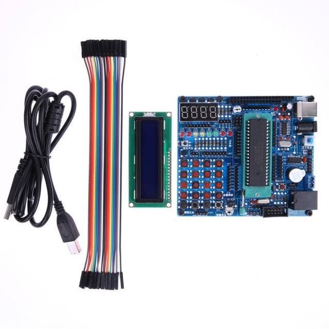 OKYN-G5290 Industrial 51 Series Microcontroller Development Board DIY Soldering Kit for Embedded System Learning and Prototyping