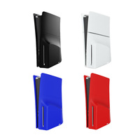 Coque en silicone personnalisée pour console de jeu PS5 Slim Digital, protection anti-poussière gauche et droite, étui de téléphone