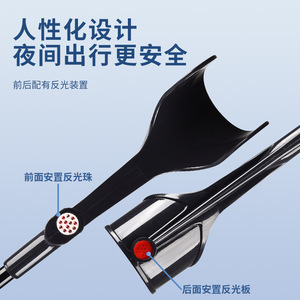 Elbow Crutches Aluminum Alloy Non Slip Tpr Handle For Fracture Recovery Support - Product Image 5