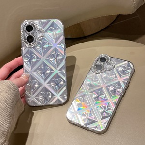 Sang Trọng Laser Gradient Tình Yêu Kim Cương Bướm Điện Thoại Di Động Trường Hợp Đối Với iPhone 13 14 15 16 Pro Max Chống-Mùa Thu Di Động Bao Gồm - Product Image 4