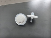 Sambungan Tabung 6*4mm Tahan Aus dengan Filter Tinta Udara Disc PTFE 10μm untuk Printer Inkjet UV Format Besar