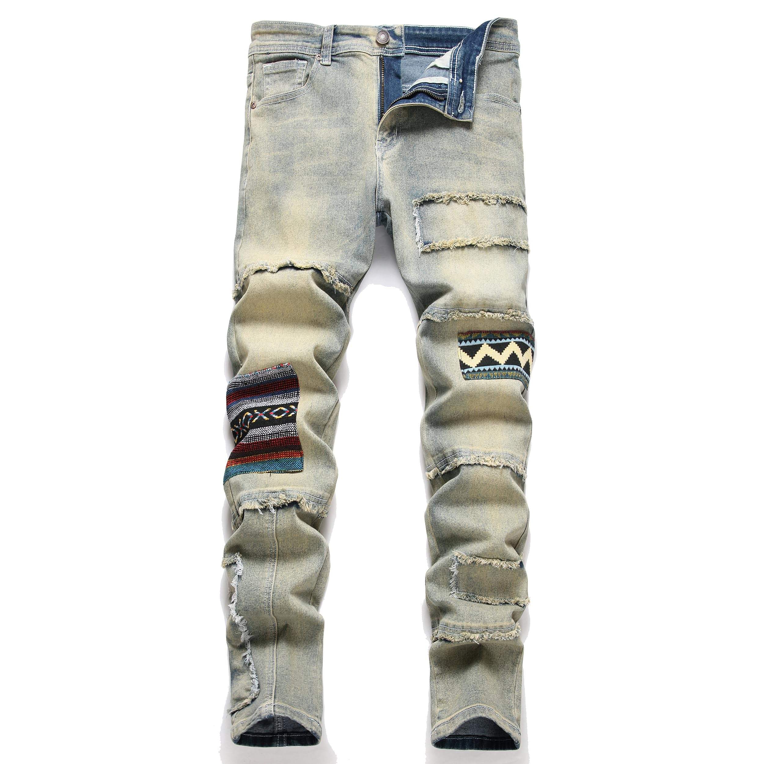 Marrone + kaki + giallo