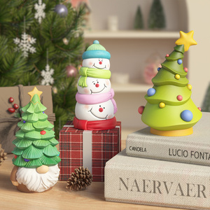 Molde de Silicona 3D para Velas y Pasteles de Gnomos Navideños, Herramientas para Pasteles de Árbol de Navidad Hechas a Mano - Product Image 6