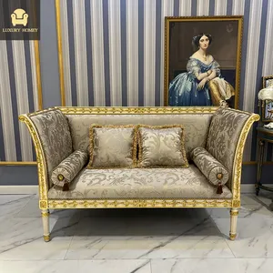 Luxe Franse Barok Woonkamer Meubels Sofa En Massief Houten Sofa Sets