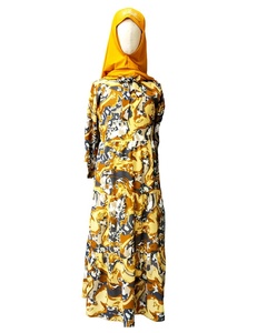 I bambini di vendita calda musulmana vestono i vestiti nuovi arrivano per il materiale chiffon estivo sul 2023 - Product Image 1