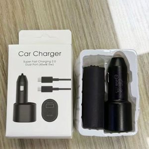 ที่ชาร์จในรถยนต์ USB C 45W 5A ชาร์จเร็วพิเศษ PD ช่องคู่ 45W 15W TYPE C สำหรับ Samsung EP-L5300 - Product Image 5