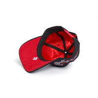 Casquette de baseball personnalisée à 5 panneaux en coton avec logo brodé 3D et strass de qualité supérieure de haute qualité Marque privée