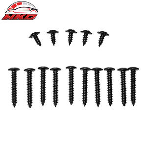 Alerón delantero compatible con Honda Civic 2017-2021 Si 5DR Hatchback, color negro mate, 3 piezas, kit de carrocería de alta calidad. - Product Image 5