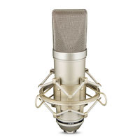 Ensemble complet d'équipement de studio musical avec haut-parleur de monitoring, microphone de studio Ui87, kit d'équipement de podcast pour studio