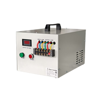 Convertisseur de phase AC 110V 220V 60Hz 50Hz Monophasé vers Triphasé Transformateur 380V pour Pompe CNC 2kVA 10kVA