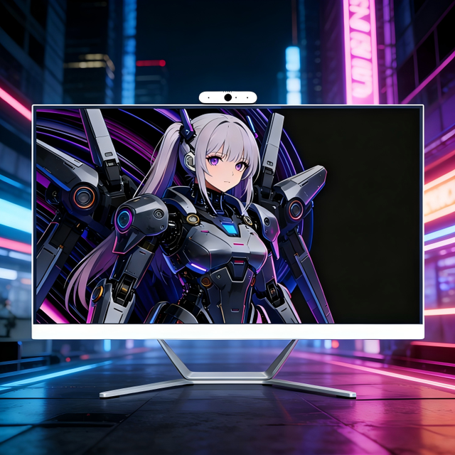 Factory Direct 23.8 Inch 1080P Core I3/i5/i7 Front Desk Reception Desktop Business Office Work Computer Win10/11 All in One PC