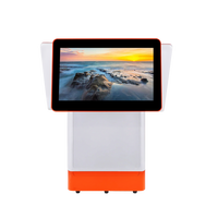 Nouveau design, terminal de point de vente tactile à écran 15,6 pouces avec cadre à angle droit, vente en gros, logo personnalisé, système de point de vente tout-en-un, PC