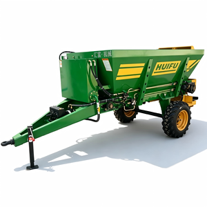 Robuster 3m³ Anhänger-Düngerstreuer mit Flotationsreifen zum Fabrikpreis von einem 15-jährigen Hersteller für die Landwirtschaft - Product Image 1