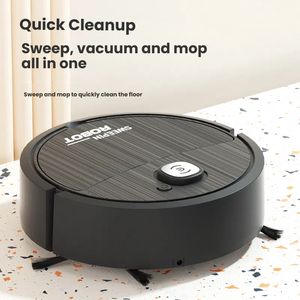 Robot aspirateur 3 en 1, aspirateur robot sans fil rechargeable pour la maison, balayage, aspiration et lavage - Product Image 3