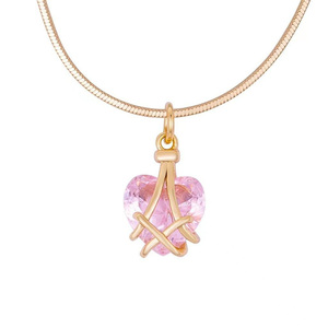 Kalung Salib Hati dengan Wadah Abu Jenazah, Liontin Kremasi Dua Warna Rose <span class=keywords><strong>Gold</strong></span>, Perhiasan Kenangan - Product Image 3