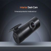Caméra embarquée 70 Mai IPS 4K avant et arrière avec WiFi, GPS, vision nocturne, angle de 150°, stockage EMMC intégré, batterie 12-24V 500mAh