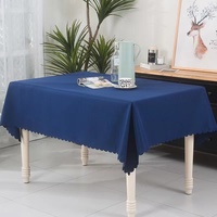 Nappes rectangulaires écologiques en polyester lavables pour événements, nappes personnalisées