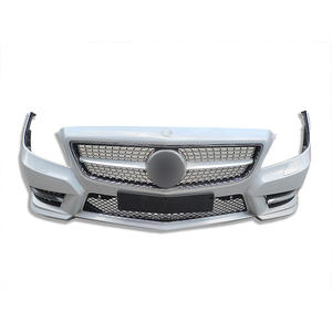 El conjunto de parachoques delantero para Mercedes-Benz <span class=keywords><strong>CLS</strong></span> W218 rejilla delantera incluye luces antiniebla - Product Image 2