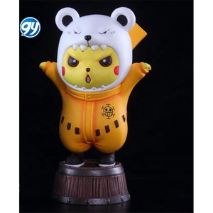 Một pieced Chibi Pikachu cos Bepo <span class=keywords><strong>GK</strong></span> hình tượng mô hình thu nhựa đóng hộp - Product Image 2