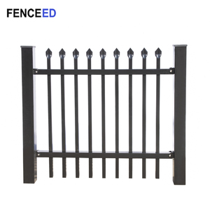 Villa Acier Électrique Coulissante Pliante Portes Principales Maison Type Acier Porte Conception Clôture Tubulaire En Acier Porte En Vente - Product Image 2