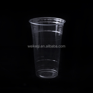 Mạnh Mẽ 100 Gói 20 Oz Rõ Ràng Cốc Nhựa Có Nắp Đậy Ống Hút Thực Phẩm An Toàn Dùng Một Lần Sinh Tố Lạnh Đồ Uống Ly Cho Các Bên Cho Đá PP 10Oz - Product Image 5