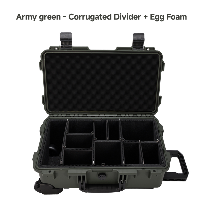 Green-Corrugated Divider+Egg Foam