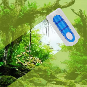 Cepillos para tanque de peces de acuario, limpiador de algas para ventana de vidrio limpio flotante, cepillo, accesorios para acuario - Product Image 3