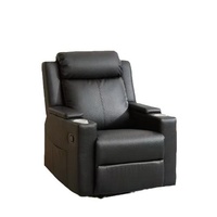 Fauteuil de beauté multifonctionnel moderne et inclinable en bois massif, pliable, pour salon, bureau, manucure et relaxation