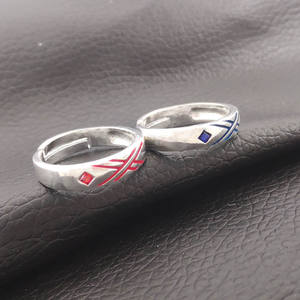 2 warna Anime kualitas tinggi Sayang di FRANXX cincin logam untuk Cosplay - Product Image 5