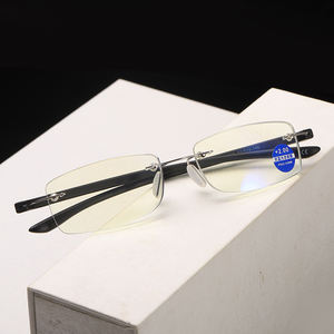 <span class=keywords><strong>Gafas</strong></span> de lectura magnéticas graduadas, lentes cuadrados sin montura, con patas de Metal, antiluz azul, 2028 - Product Image 6