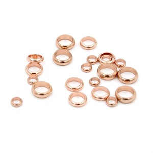 Anneaux sans soudure en acier inoxydable Anno Jewelry, or rose, argent, perles pour la création de bijoux, 10 mm, 8 mm, 6 mm, 4 mm, 2 mm - Product Image 4