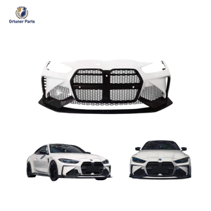 Parachoques Delantero de Fibra de Carbono Real Estilo ADR para BMW M3 M4 G80 G82 Modelo 2021+, Nuevo Kit de Carrocería Mejorado - Product Image 1