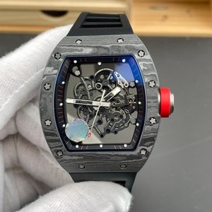 2026 New Luxury Tonneau-shaped <b>Skeleton</b> Dial Ceramic Edition Men's Mechanical <b>Watch</b> with <b>Automatic</b> Movement and Water Resistance - Product Image 3