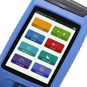 OTDR portable professionnel mini avec écran tactile HD 3,5 pouces, testeur de fibre optique 6-en-1 (VFL, OPM, Cartographie d'événements), outil de réseau FTTH FTTX - Product Image 6