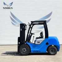 Chariot élévateur diesel NIMBUS CE EPA EuroV ISO certifié, 3 tonnes, qualité industrielle, faible consommation de carburant