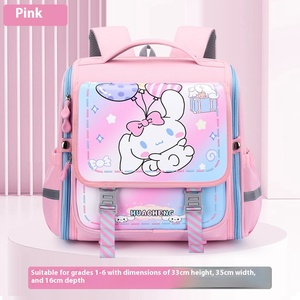 <span class=keywords><strong>Mochila</strong></span> Escolar de Gran Capacidad, Ligera, con Diseño de Dibujos Animados, Diseño Horizontal Moderno, Impermeable, para Niños de 1.º a 6.º Grado - Product Image 6