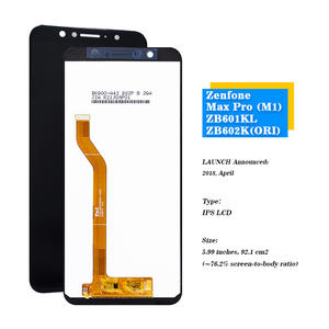 จอแอลซีดีสำหรับเปลี่ยนหน้าจอโทรศัพท์มือถือสำหรับ <span class=keywords><strong>Asus</strong></span> <span class=keywords><strong>Zenfone</strong></span> <span class=keywords><strong>Max</strong></span> <span class=keywords><strong>Pro</strong></span> M1 ZB601KL ZB602K - Product Image 2