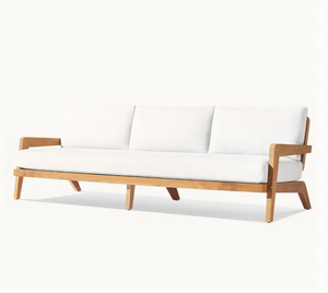 Sassanid Outdoor Contemporary Classic Patio Juegos de jardín Hotel de lujo Muebles de exterior Avila Teak Collection Outdoor Living Set - Product Image 3