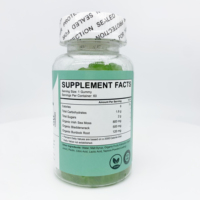 Capsules et Gummies de Mousse de Mer Naturelle OEM Véganes pour la Santé Intestinale et la Peau – Suppléments à base de Racine de Bardane et d'Algue Verte pour Adultes