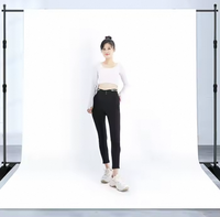 Produk properti latar belakang fotografi 3x2M, bilik latar belakang kertas mulus untuk Studio fotografi